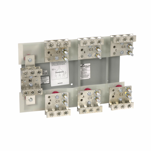 Product image for B-Line 6067-HEEL current transformer metering, 800 A, 54 kAIC, #4 - 600 MCM, #4 - 600 MCM, 4 wires, For use with CT rated enclosures