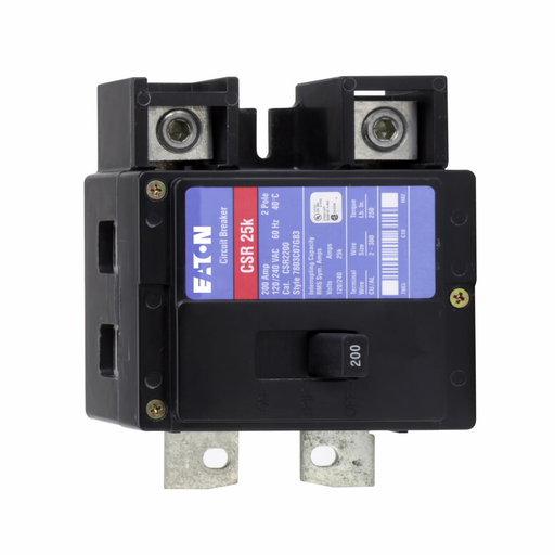 Product image for Eaton Electrical CSR2125N 120/240 VAC 125 Amp 2-Pole Main Circuit Breaker
