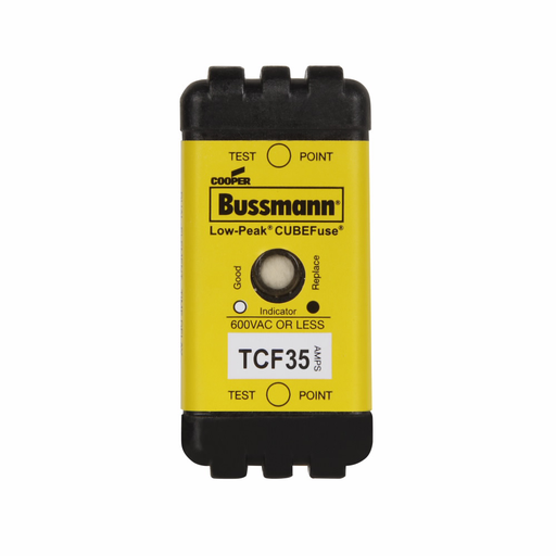 Product image for Bussmann Series TCF35 35 Amp Cube Fuse