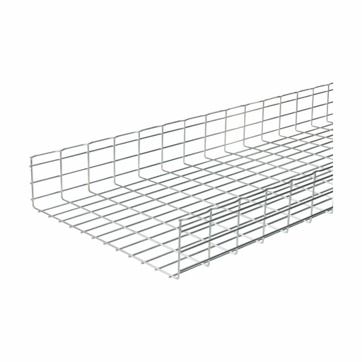 B-Line FT6X12X10-EG Flextray Wire Basket Cable Tray, 6" Deep x 12" Width, 10' Length, Electroplated Zinc Galvanized Finish Product image for B-Line FT6X12X10-EG Flextray Wire Basket Cable Tray, 6" Deep x 12" Width, 10' Length, Electroplated Zinc Galvanized Finish