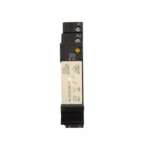Product image for Cutler-Hammer XRU1H120U High Current Terminal Block Relays, XR Series, 230V, 220 Vdc, 10A