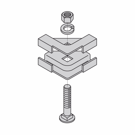 Product image for B-Line SB2104YZ CORNER SPT KIT, , Y