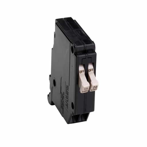 Eaton Electrical CHT1520 3/4 Inch Current Limiting Class Plug-On Twin Circuit Breaker Product image for Eaton Electrical CHT1520 3/4 Inch Current Limiting Class Plug-On Twin Circuit Breaker