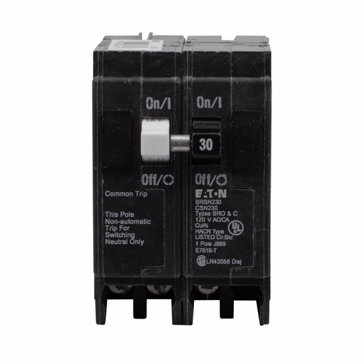 Product image for ETN BRSN225 BR, 2P, 25A, 120/240V,