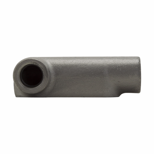 Eaton Crouse-Hinds series Condulet Form 7 conduit outlet body, Feraloy iron alloy, LL shape, 1"