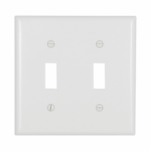Product image for EWD 2139W Wallplate 2G Toggle Therm
