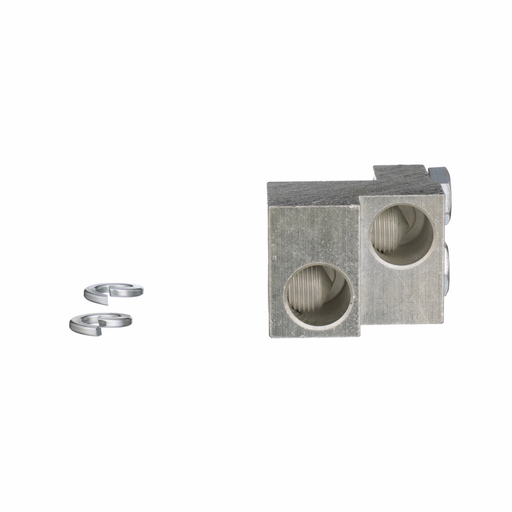 Product image for Cutler-Hammer PDG5X1TA700 Power Defense molded case circuit breaker accessory terminal, 700 A, (2) AWG 1-500, PD5 Global, Power Defense, Frame J-K, Power Defense, Tunnel terminal, Aluminum, Class A, Fra