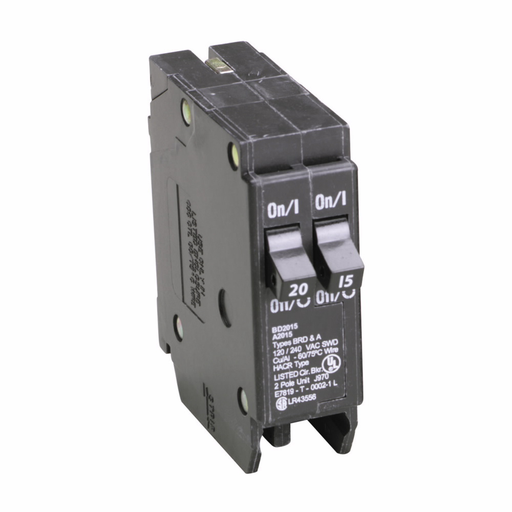 Product image for Eaton Electrical BD2015 1 Inch CTL Class Type BD Plug-On Circuit Breaker