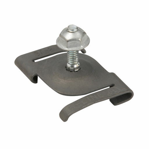 Product image for B-Line BA-2-16 15/16 Inch T-Bar 5/8 Inch Stud Black Twist Fastener with Pal Nut