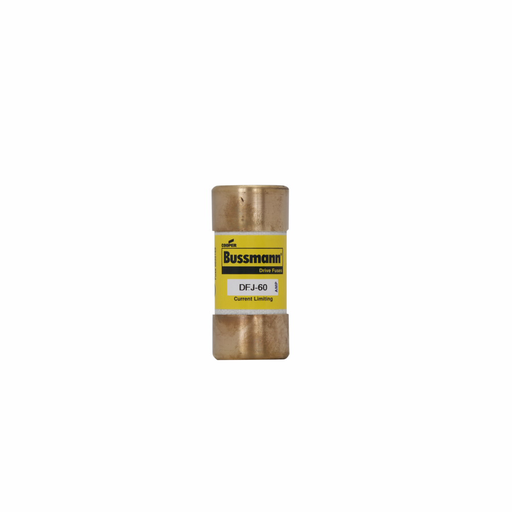 Eaton Bussmann series DFJ high speed fuse, 600 Vac or less, 450 Vdc or less, 50A, 200 kAIC at 600 Vac, 100 kAIC 450 Vdc, Non Indicating, High speed fuse, Clip-lock, Class J, Melamine tube