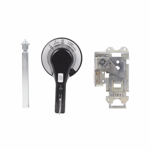 Product image for Cutler-Hammer HM1R06 molded case circuit breaker accessory handle mechanism, Through-the-door handle mechanism, F-Frame, Frame J-K, Rotary, Series C, 6 in