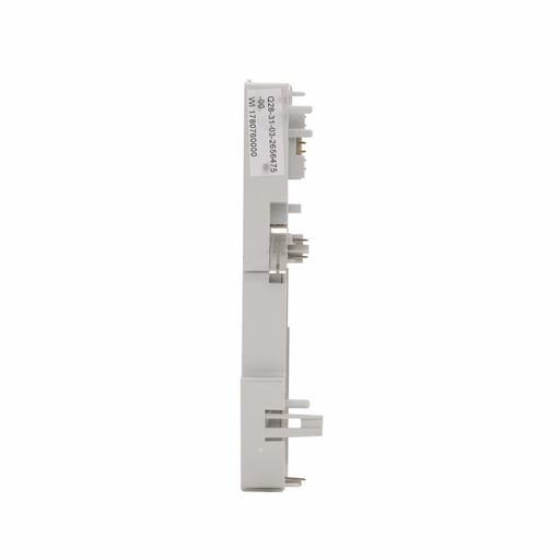 Product image for Cutler-Hammer XN-S3S-SBB XI/ON Series Remote I/O Plug-in Base Modules, Slice module, White, Three-level connection, Screw terminals, 11/21: signal, 12/22: bridged, 13/23: bridged terminals