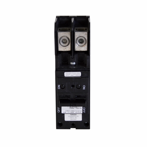 Product image for Eaton Electrical BJ2125 1 Inch Type BJ Plug-On Main Circuit Breaker