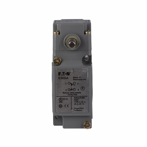 Product image for ETN E50AL1 NEMA LIMIT SWITCH,SIDE R