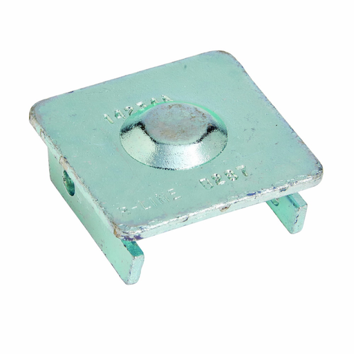 Product image for B-Line B287ZN CHANNEL END CAP, FOR