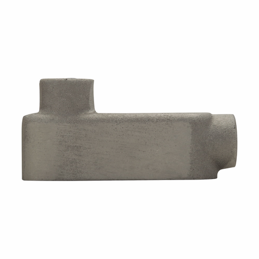 Eaton Crouse-Hinds series Condulet Mark 9 conduit outlet body, Copper-free aluminum, LB shape, 3/4"