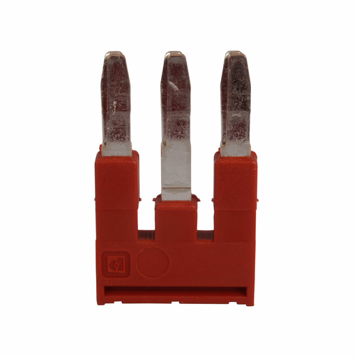 Product image for Cutler-Hammer XBAFBS35 XB IEC, Plug-in bridge, For cross connections in the bridge shaft, Red, 10, 3, XBUT25, XBUT25PE, XBUT25D12, XBUT25D22, XBUT25D12PE, XBUT25D22PE, XBPT25
