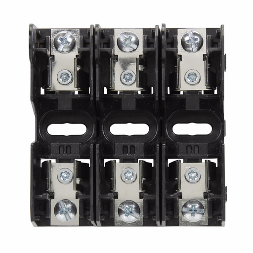 Product image for Eaton Bussmann JM60030-3SR 3-Pole 600 Volt 30 Amp Screw Class J Fuse Block
