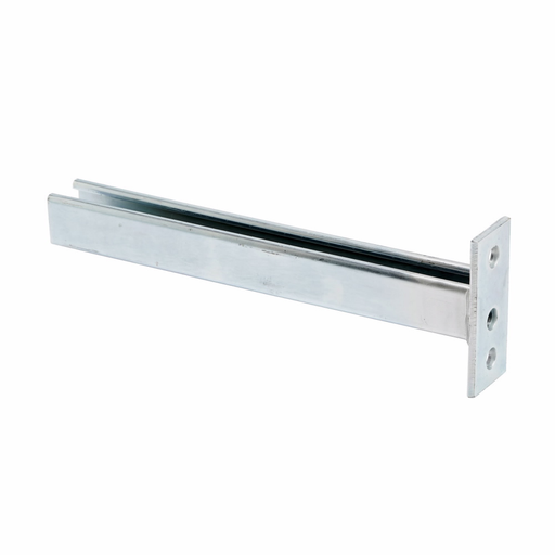 Product image for B-Line B409-12ZN 12 Inch Single Zinc Plated Channel Bracket