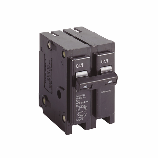 Product image for ETN CL220CS CL BKR 20A/2P 220/240V