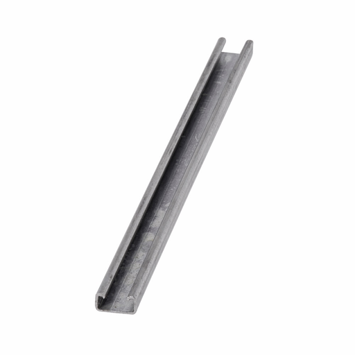 Product image for B-Line B72-120PLN 13/16"W x 13/32"H Channel, Solid (No Hole Pattern), 18ga, 10ft Length, Plain
