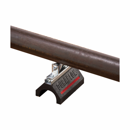 Product image for B-Line DBR4-6 Dura-Blok, Support Base with Channel Roller, 500LB Load Capacity,