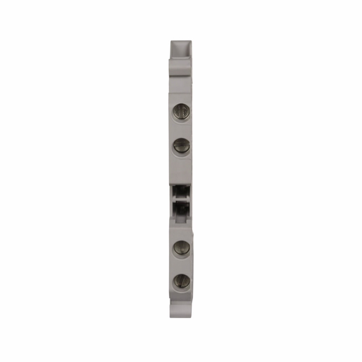 Product image for Cutler-Hammer XBUT25D22 XB IEC terminal block, Screw Connection Multi-Conductor Terminal Blocks, Gray, 12 AWG/2.5 mm2 maximum wire, Four-wire