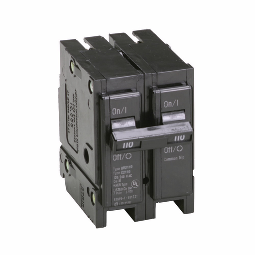 Product image for ETN BR2110 Type BR Breaker 110A/2 P