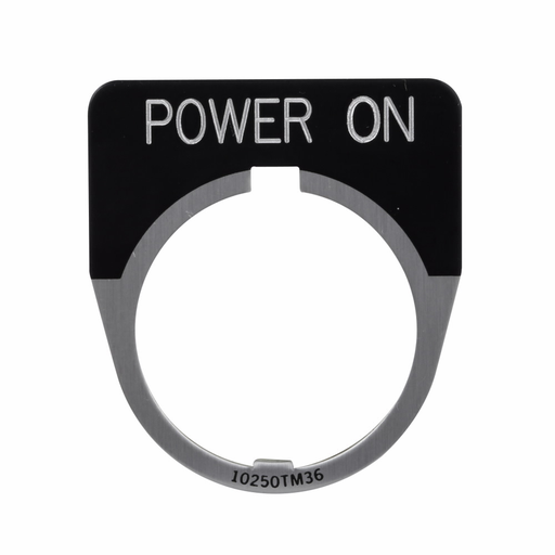 Product image for ETN 10250TM81 LGD PLT 1/2RND MOTOR