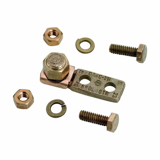 Product image for B-Line SB47801 14 to 8 AWG Copper Alloy 2-Hole Mechanical Lug
