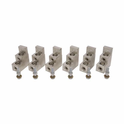 Product image for Cutler-Hammer LK6R9G rotary disconnect line and load terminal lugs,6 lugs, Cu/Al cable,Line and load terminal lugs,800-1000A,G-Frame,2x(2) #2-600 kcmil per phase,Three-pole,Line and load terminal lugs,R