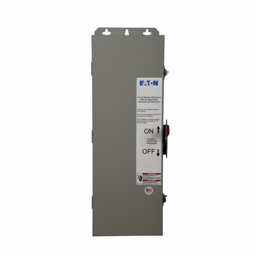 Product image for Cutler-Hammer RFDN225 Circuit Breaker Enclosure, 125-225A, Series C, NEMA-3R, FD, FDB, HFD, FDC, ED, EDH, EDC, Surface