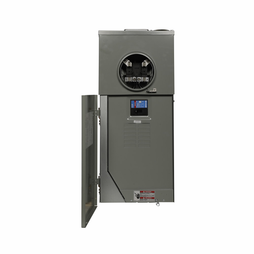 Product image for Eaton Electrical CMB1212B200BTS 120/240 VAC 200 Amp 1-Phase 3-Wire 3/4 Inch NEMA 3R Surface Mount Residential Meter Breaker