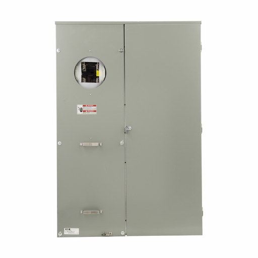 Product image for Cutler-Hammer HP40SHL Cutler-Hammer series Housing panel, 400A, 120/240V, BRH/BWH Secondary Ciruit, Aluminum Bus Material, Lever bypass, NEMA 3R Enclosure, Underground Feed Type, 22 kAIC Interrupt Ratin