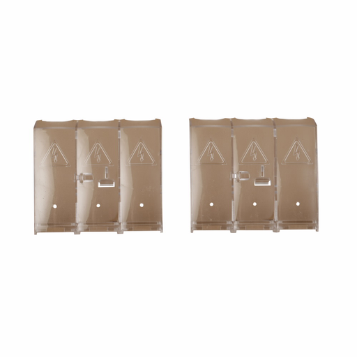 Product image for Cutler-Hammer TS3R5A rotary disconnect terminal shroud,Line and load side,Terminal shroud,16-40A,Heavy-duty,Three-pole,Boot,10250T,Pushbutton operator