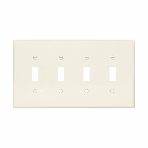 Product image for EWD PJ4LA Wallplate 4G Toggle Poly