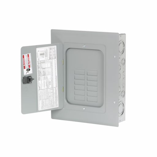 Product image for Eaton Electrical BR1224L125 120/240 VAC 125 Amp 1-Phase 3-Wire 1 Inch Main Lug Load Center