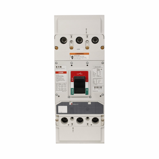 Product image for Cutler-Hammer LGK3630KSG Series G molded case switch, LG-frame, LG, Molded case switch, Three-pole, 630A, 600 Vac, 35 kAIC at 480 Vac, Stainless steel, Line and load, Metric