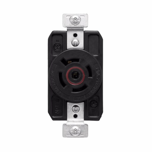 Product image for A-H AHCL2220R CCL RECP 20A 277/480V 3PH 4P5W RD&BK L22-20R