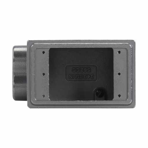 Product image for Crouse-Hinds FDS2SS 3/4" Conduit Device Box,