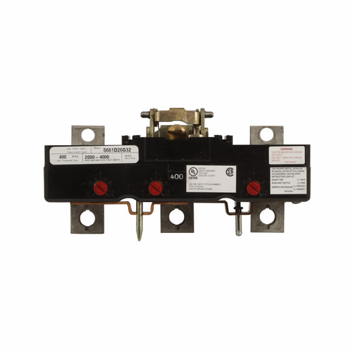 Product image for Cutler-Hammer LA3225PR Type LA Tri-Pac Thermal-Magnetic Circuit Breaker, Complete breaker, Three-pole, 225A, 600 Vac, 250 Vdc, Copper pressure terminals, 200 kAIC at 600 Vac, 100 kAIC at 250 Vdc, 1125-2250A t