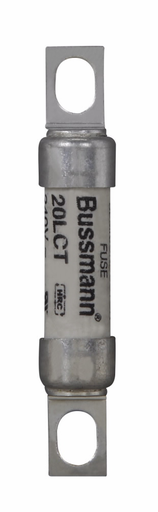 Product image for Bussmann Series 20LCT 20 Amp 240 VAC High Speed Fuse