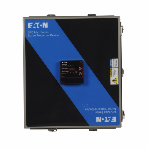 Product image for Cutler-Hammer SPM200480Y1W Surge Protective Device, Max series, Two modules, 200 kA per phase, 277/480 Wye (4W+G), Basic, NEMA 4X with internal circuit breaker