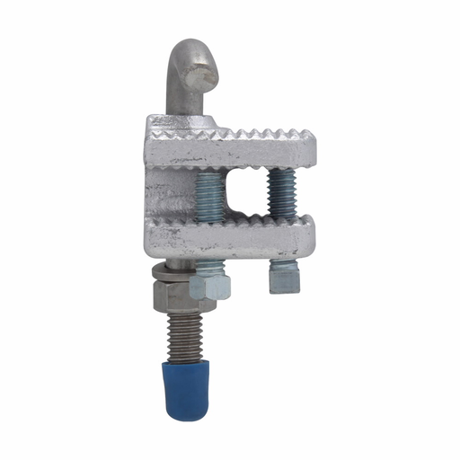 Eaton Crouse-Hinds series LCC cable tray conduit clamp, Cast iron, 1", For use with outside rail tray