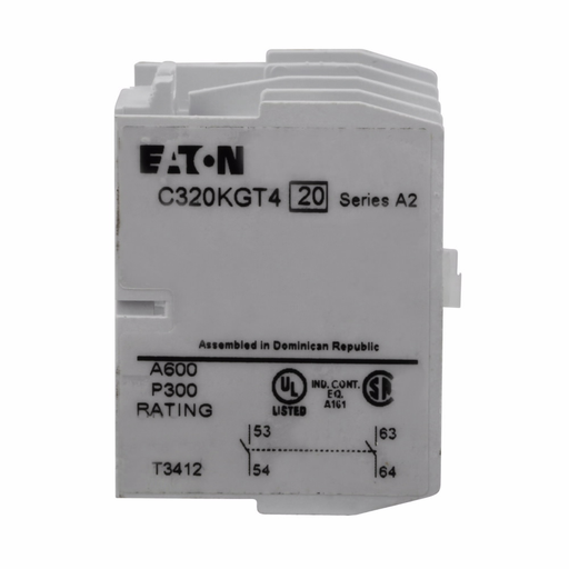Product image for ETN C320KGT4 AUX CONT FRDM SZ00-2,