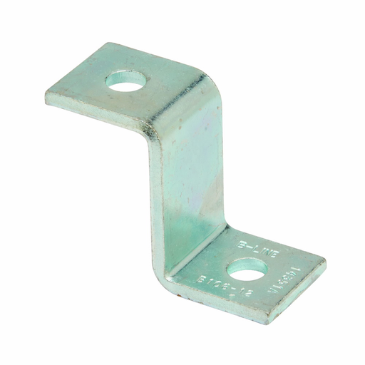 Product image for B-Line B106-12ZN 2-Hole Zinc Plated Z Support for B12 Channel