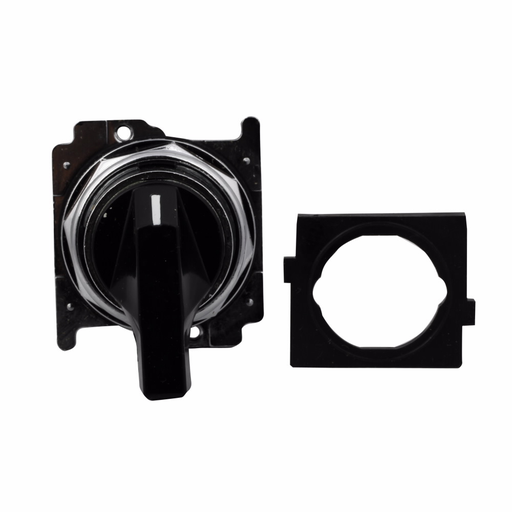 Product image for Eaton Electrical 10250T3043 30.5 mm 3-Position Momentary/Maintained Black Die-Cast Zinc IP65 Selector Switch Operator