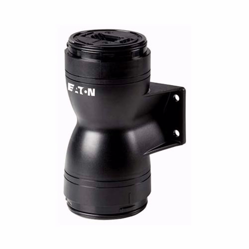 Product image for Cutler-Hammer SL7-CB-D Base Module, SL7, 70 mm, 2 x 5 modules max., Spring-loaded terminals, Mounting on both sides, Used with SL7-L, SL7-BL, SL7-FL, SL7-AP, Black, External fixing holes, includes cover, (1)