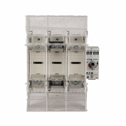 Cutler-Hammer R9M3400FJ rotary disconnect switch, 400 A, Class J fuses, Three-pole, Switch body, R9 Series, 600 V, M frame