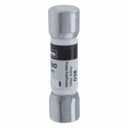 Eaton Bussmann series KTK fuse, LIMITRON Fast-acting fuse, Control circuits, lighting circuit protection, meter circuits, 25 A, Non-indicating, Ferrule end x ferrule end, 100 kAIC at 600 V, Melamine tube,Nickel-plated bronze endcap, 600 V